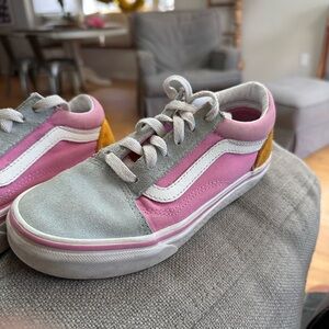Girls vans size 2.5